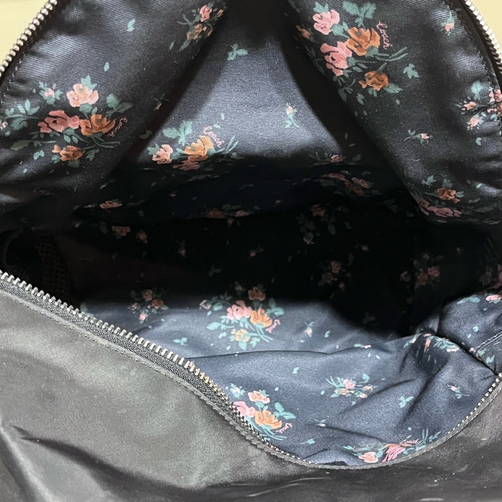 Coach Court Backpack Black Leather - Picture 12 of 13
